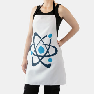 Blue Atom Science Design  エプロン