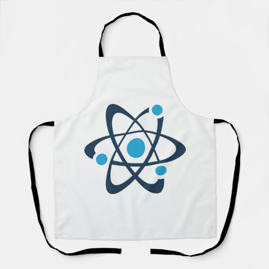 Blue Atom Science Design  エプロン (正面)