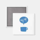 Blue Ay Upカップ磁石 マグネット (正面/裏面)