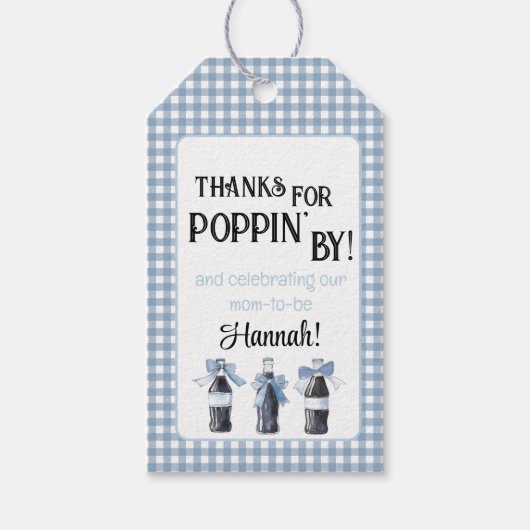 Blue Baby Soda Ready to POP  ギフトタグ (正面)