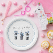 Blue Baby Soda Ready to POP! ペーパープレート (パーティー)