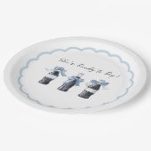 Blue Baby Soda Ready to POP! ペーパープレート (アングル)