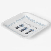 Blue Baby Soda Ready to POP ペーパープレート (傾斜あり)