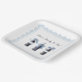 Blue Baby Soda Ready to POP ペーパープレート (傾斜あり)