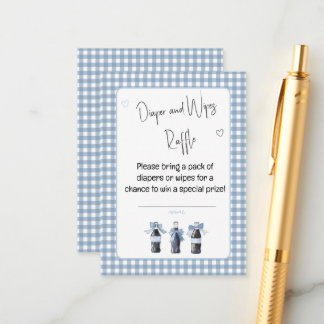 Blue Baby Soda Ready to POP Diaper or Wipes  エンクロージャーカード