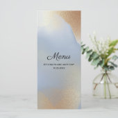 Blue Background金ゴールドテクスチャ メニュー (スタンド正面)