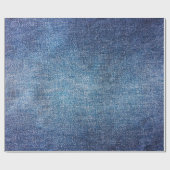 Blue background, denim jeans texture background. D ラッピングペーパー (フラット)