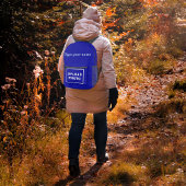 Blue Backpackの名前と写真 プリントバックパック