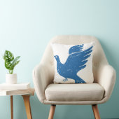 Blue bairds pillow クッション (椅子)