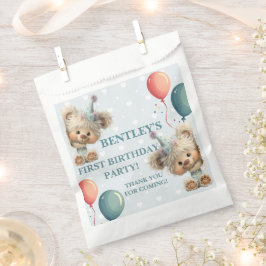 Blue Balloon Hedgehogs Celebration フェイバーバッグ