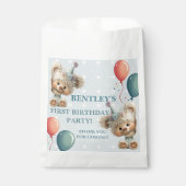 Blue Balloon Hedgehogs Celebration フェイバーバッグ (正面)