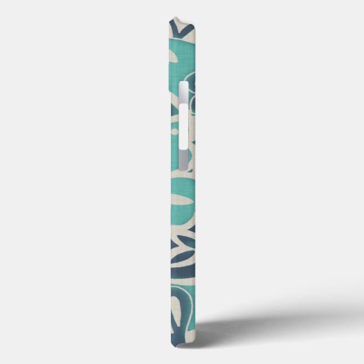 Blue Batik Tile I Case-Mate iPhoneケース (裏面 / 左)