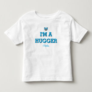 Blue Bear私はホガーの幼児の男の子のTシャツだ トドラーTシャツ