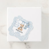 Blue Bear Baby Shower  フェイバータグ (インサイチュ)