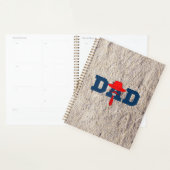 Blue best grandpa ever the times プランナー手帳 (ディスプレー)