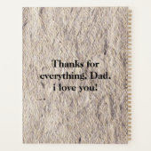 Blue best grandpa ever the times プランナー手帳 (裏面)