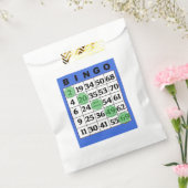 Blue BINGOカードパーティーの好意バッグ フェイバーバッグ (封をした状態)