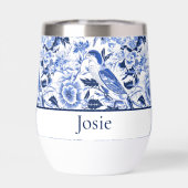 Blue Bird Chinoiserie Monogram  (背面)