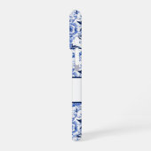 Blue Bird Chinoiserie Monogram iPhoneケース (左側面)