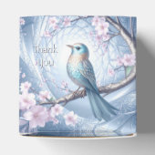 Blue Bird Floral Favor Box フェイバーボックス (上部)