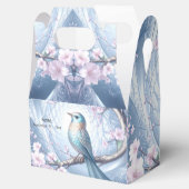 Blue Bird Floral Favor Box フェイバーボックス (オープン)