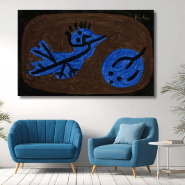 Blue Bird Pumpkin - Paul Klee 1939 キャンバスプリント