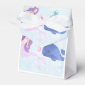 Blue  Birthday Invitation フェイバーボックス (正面サイド)