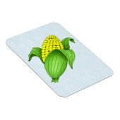 Blue Bkgdフレキシブルマグネットを使用したCob上のコーン マグネット (右側)