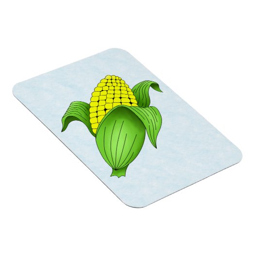 Blue Bkgdフレキシブルマグネットを使用したCob上のコーン マグネット (右側)