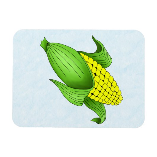 Blue Bkgdフレキシブルマグネットを使用したCob上のコーン マグネット (横)