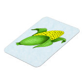 Blue Bkgdフレキシブルマグネットを使用したCob上のコーン マグネット (左側)