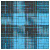  Blue Black Crosshatch Buffalo Check ファブリック (見本)