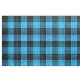 Blue Black Crosshatch Buffalo Check ファブリック (ファットクウォーター)