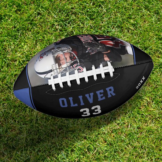 Blue Black Player's Name Number写真 アメリカンフットボール