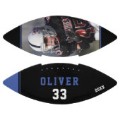 Blue Black Player's Name Number写真 アメリカンフットボール (パネル)