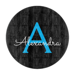 Blue Black Scriptモノグラガーリーム名 カッティングボード