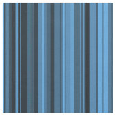 Blue Black Stripes ファブリック (クローズアップ)