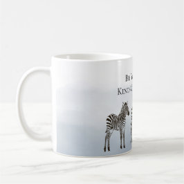 Blue Black Zebras Be Your Own Kind of Beautiful コーヒーマグカップ