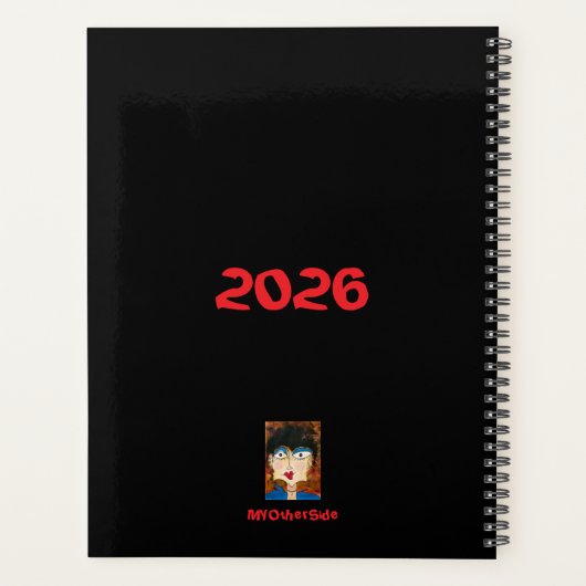 "Blue Blouse" Planner プランナー手帳 (裏面)