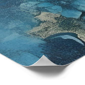 Blue Boho Sunshine" (or sometimes "Boho Sun Blue") ポスター (角)