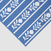 Blue Bone Inlay Floral Border Decoupage Paper 薄葉紙 (詳細)