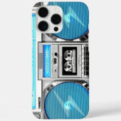 Blue boombox Case-Mate iPhoneケース (裏面)