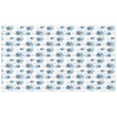 Blue  Botanical  Wreath Wedding Decor Newlyweds テーブルクロス (正面(横))