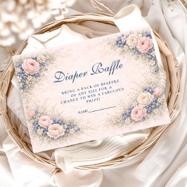 Blue Bow Blueberry Diapper Raffle エンクロージャーカード