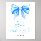 BLUE BOW BOOKS CARDS AND GIFTS ポスター (正面)