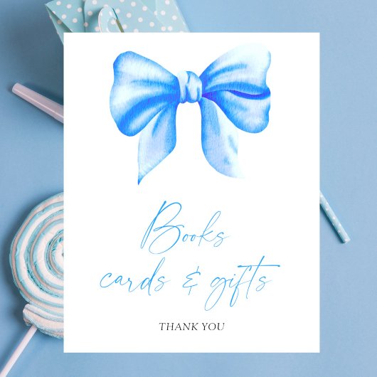 BLUE BOW BOOKS CARDS AND GIFTS ポスター