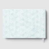 Blue Bow Engagement Invitation – Japanese Style ゲストブック (裏面)