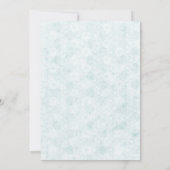 Blue Bow Engagement Invitation – Japanese Style 招待状 (裏面)