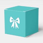 Blue Bow Gift Boxes フェイバーボックス (正面サイド)