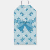 Blue Bow Magical Girl Birthday ギフトタグ (裏面)